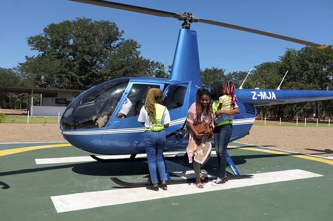 13-15 minutes Private Short Helicopter Flight - Victoria Falls from above: the orbit that makes everyone happy