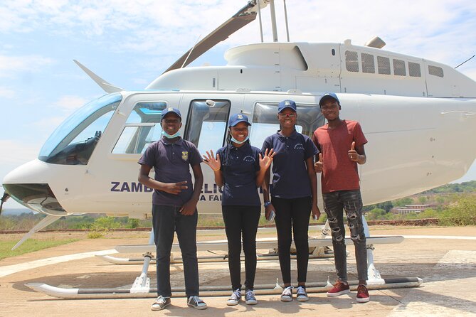 15 minutes scenic helicopter flight above Victoria Falls-Zimbabwe - Zambezi River + national park views: how to get better photos
