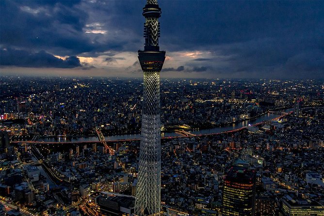 25-Min Downtown Helicopter Tour : Tokyo Skytree and Tokyo Tower - What You’ll See: Tokyo Tower, Odaiba, Shibuya, and the Skytree Area