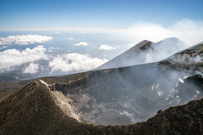 30 minutes Etna volcano private helicopter tour from Fiumefreddo - Silvestri Craters and the schiena dell’asino Toward Bove Valley