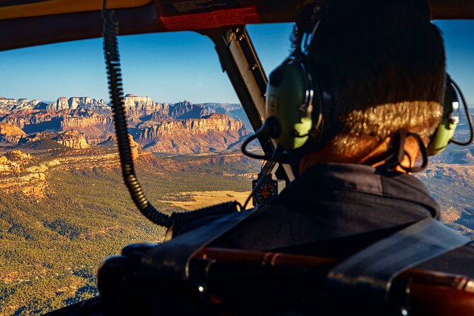 55 Mile - Helicopter Tour Around Zion National Park - Kolob Canyons and Red Butte: geology talk that you can actually see