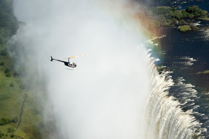 A Helicopter flight Over the Victoria falls - From Hotel Pickup to Wheels-Off: How the Day Runs
