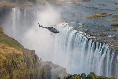 A Helicopter flight Over the Victoria falls - What 15 Minutes Really Covers Over Victoria Falls and Beyond
