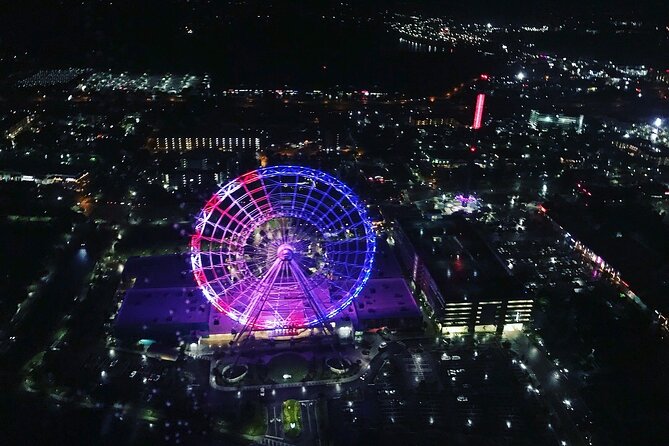After-hours 23 Miles Private Helicopter Tour Orlando Theme Parks - Taking Off and the Fly-Over Sequence Around Orlando Theme Park Area