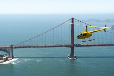 Alcatraz City Sites Helicopter Adventure - Sausalito From the Sky: Houseboats and Richardson Bay