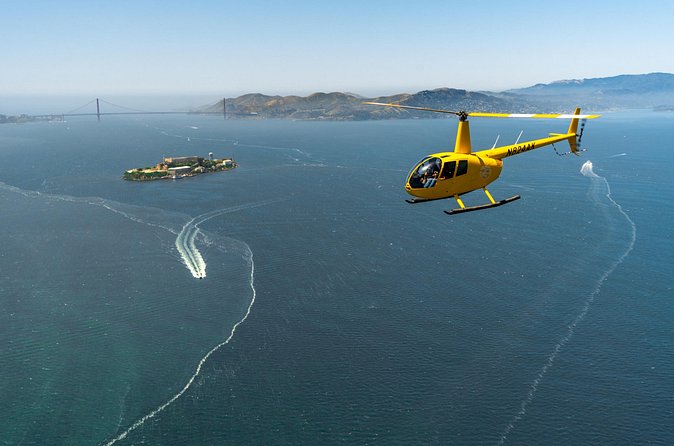 Alcatraz City Sites Helicopter Adventure - Fisherman’s Wharf From Above: Busy Waterfront Energy