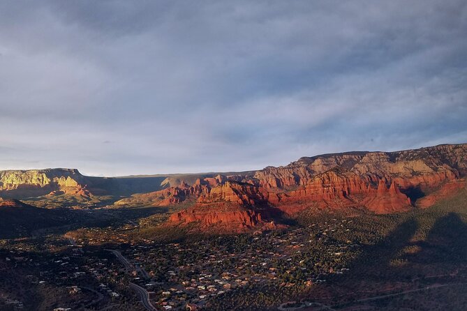 Ancient Sedona (30+ Mile) - Sedona Helicopter Tour - Red Rock State Park to Cathedral Rock: the view-angle upgrade