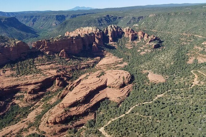 Ancient Sedona (30+ Mile) - Sedona Helicopter Tour - Broken Arrow Trail, Praying Hands, and the rock formations that look different in 3D