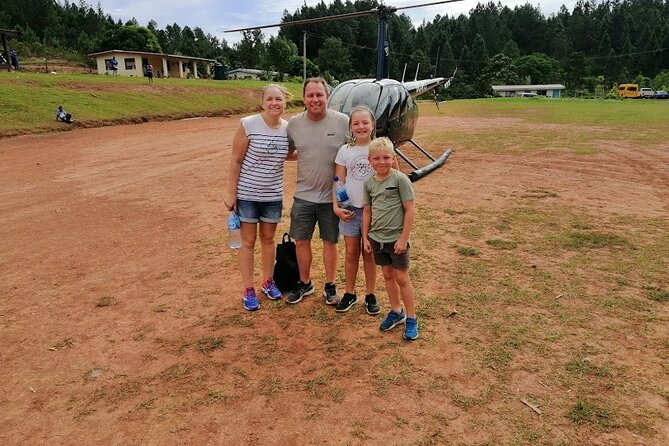ATV Quad Bike and Helicopter Adventure Tour to Remote Village (Departs Nadi) - Nausori Highlands: Mud Puddles, Cane Fields, and a Plateau Over the Mamanucas