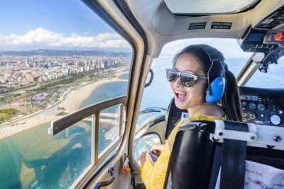 Barcelona Helicopter, Sailboat & Old Town Private Walking Tour - Passeig de Gràcia to Plaza Catalunya: Modernist Avenue to Main Square Energy