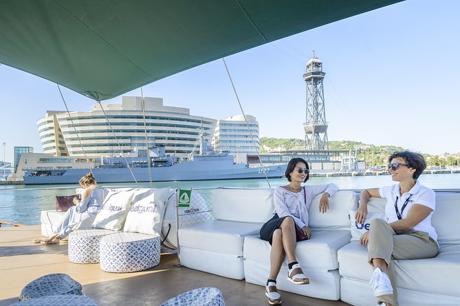 Barcelona Helicopter, Sailboat & Old Town Private Walking Tour - The Boat Back from Old Port: Calm After the Roar