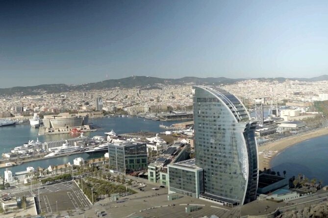 Barcelona Official Helicopter Tour with In-flight Video - Mar Bella Beach and the “Real Barcelona” Shore Feel