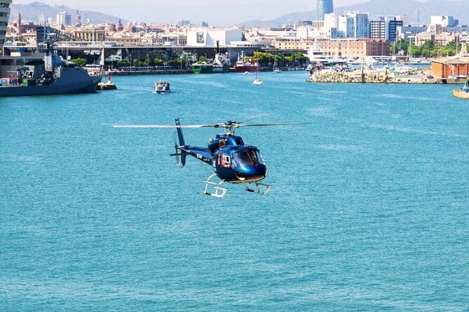 Barcelona Official Helicopter Tour with In-flight Video - Sky-Only Stops Over Sagrada Familia, Camp Nou, and the Olympic Ring