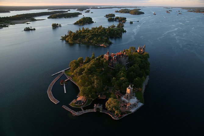 Boldt Castle and Thousand Islands Helicopter Tour - 1000 Islands Tower: your 360-degree orientation marker