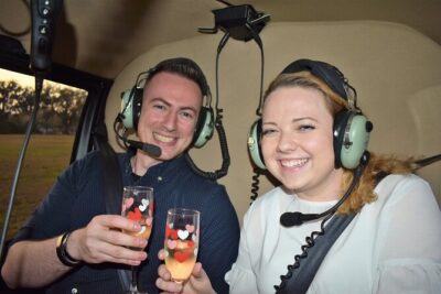 Day 16 miles Private Helicopter Tour over Fun Spot - What happens before you fly: the on-site intro at MaxFlight