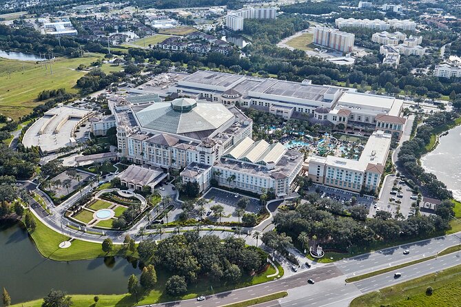 Day Flight 48 Miles Helicopter Tour over Theme Parks & Downtown - Lake Eola Park and Downtown Orlando: The Green Break