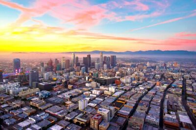 Downtown LA Lights: Your Private Sunset and Night Helicopter Tour - How the route works: DTLA, Dodger Stadium, Crypto arena, and major landmarks