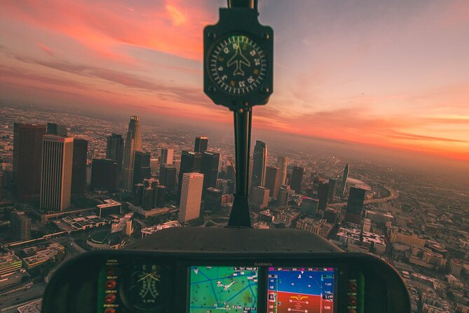 Downtown LA Lights: Your Private Sunset and Night Helicopter Tour - What it feels like inside: headsets, live guidance, and the VIP mood