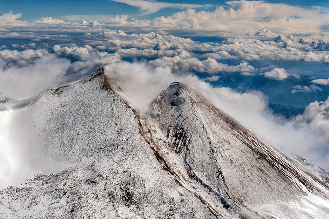 Etna: Group Helicopter Flight (30 Minutes from Fiumefreddo) - Craters at 1,900 Meters: The Etna Cable Car Starting Area From Above