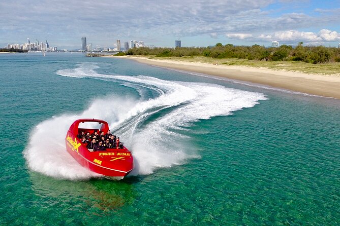 Gold Coast Helicopter 10 min Flight and Jet Boat Ride - The 10-minute helicopter flight: big views without the long wait