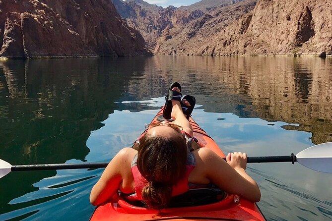 Grand Canyon Helicopter Flight with Emerald Cave Kayak Tour - Helicopter time: fast views over Lake Mead, Hoover Dam, and the canyon