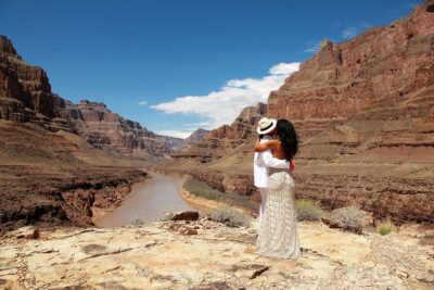 Grand Canyon Helicopter Wedding - The six-seat helicopter reality: it’s intimate, and rules matter
