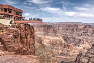 Grand Canyon West Helicopter Tour from Las Vegas with Optional Skywalk - Entering Grand Canyon West: Eagle Point and Guano Point, without the long drive