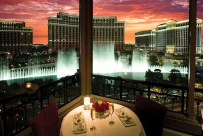 Helicopter Flight of the Las Vegas Strip with Eiffel Tower Dinner - The VIP champagne toast and the helicopter boarding process