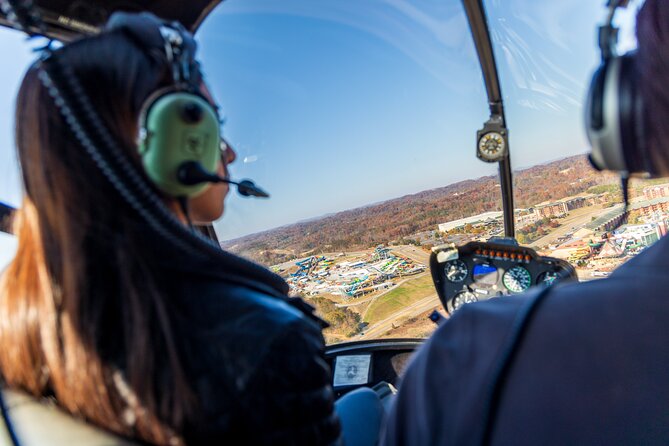 Helicopter Ride in Smoky Mountain Sevierville Douglas Lake Tour - Little Pigeon River and the Old Mill of Pigeon Forge Connection