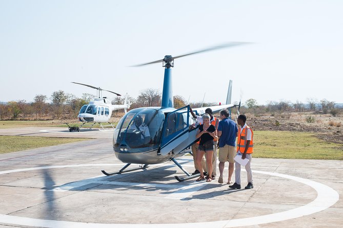 Helicopter Scenic Flight over Victoria Falls 12-13 minutes Flight - Bubble Windows: Your Best Friend for Photos and Details