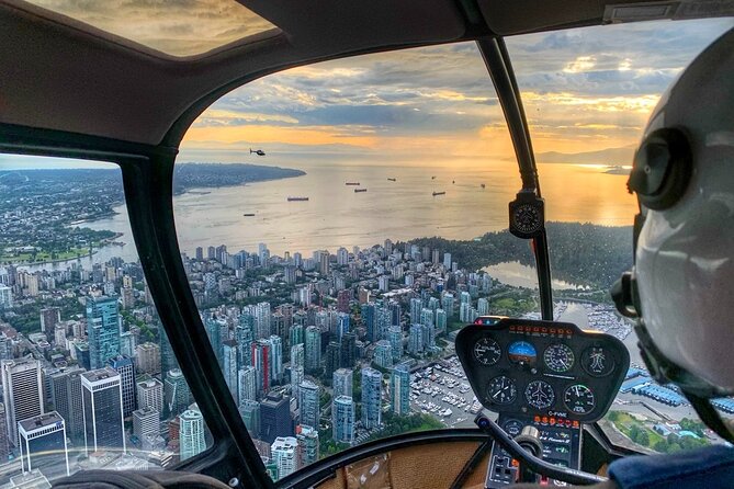 Helicopter Tour of Vancouver City (Depart SKY Hangar) - The SKY Shuttle ride: a guided warm-up with city context