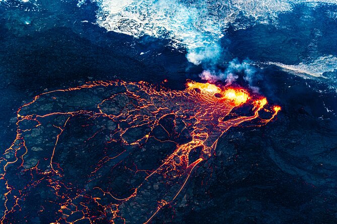 Helicopter Tour Over Iceland’s Reykjanes Volcano Eruption Site - Photos, pilot talk, and names you might hear