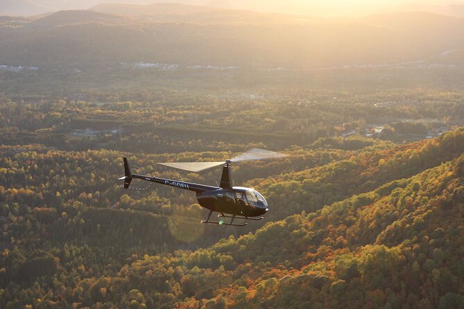Helicopter Tour Over Mont-Tremblant 70KM ( 20 min ) - A quick helicopter flight that actually feels like a tour