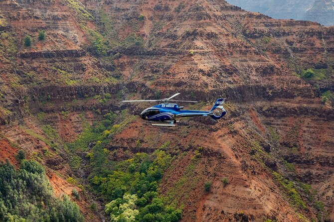 Kauai Eco Adventure Helicopter Tour - Olokele Canyon and Waimea Canyon: The Grand Canyon of the Pacific Above Waterfalls