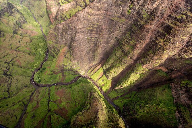 Kauai' Exclusive Helicopter Tour: Land & Explore Olokele Canyon - Small-group feel: max six people changes the vibe