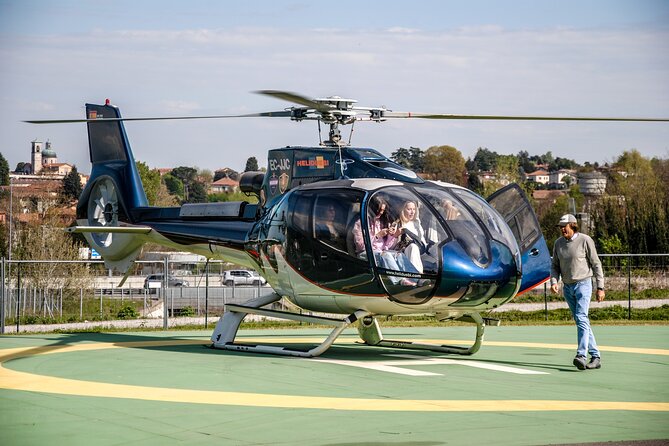 Lake Como Helicopter Tour with Stop for Lunch - The helicopter flight: 40–50 minutes of the best kind of sightseeing