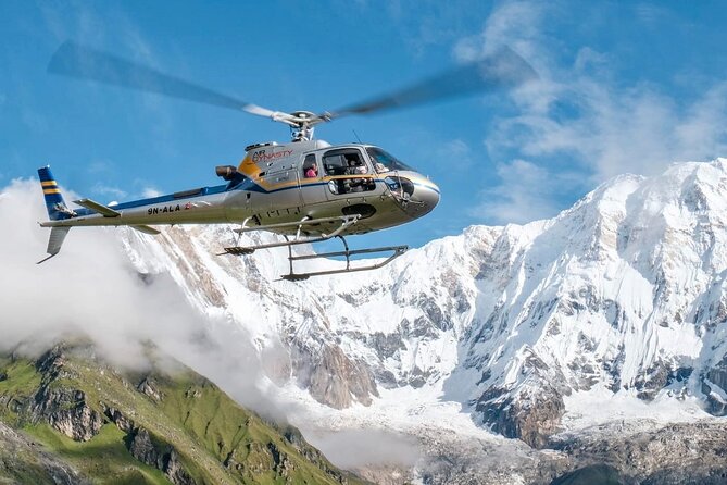 Landing Annapurna Base Camp by Helicopter Tour from Pokhara - Safety, comfort, and the small charter setup