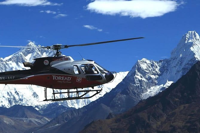 Landing Helicopter at Annapurna base camp from Pokhara tour - Comfort and Cabin Reality: Cozy Seats, Small Groups, and Crew Setup