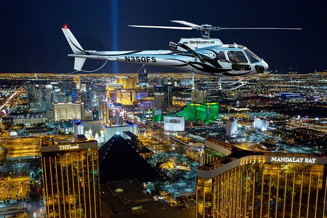 Las Vegas Helicopter Night Strip Flight Tour with Optional Dinner - The Helicopter Cabin Setup (and How to Get the Best Views)