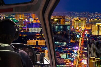 Las Vegas Helicopter Night Strip Flight Tour with Optional Dinner - Getting There: Heliport First, Hotel Pickup With Dinner