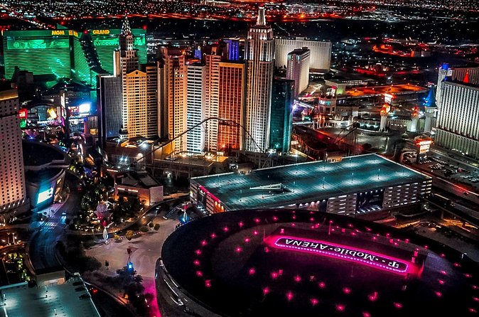 Las Vegas Night Flight by Helicopter with Neon Museum Admission - Neon Museum Main Boneyard tour: original Vegas signs, not just Instagram props
