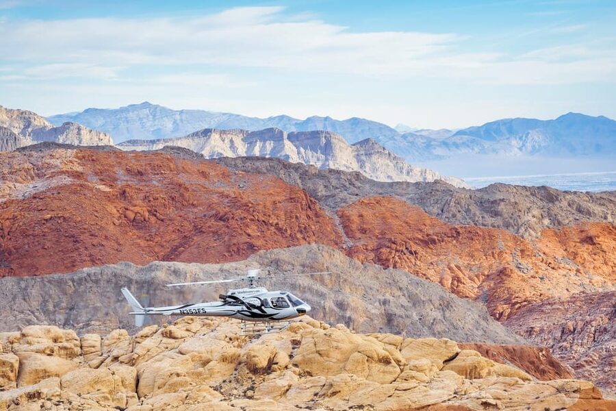 Las Vegas: Red Rock Canyon and Vegas Strip Helicopter Tour - Entering the VIP Heliport: check-in, safety briefing, and getting oriented