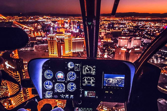 Las Vegas Strip Helicopter Night Flight - Why a Night Helicopter Over the Strip Works When Time Is Tight