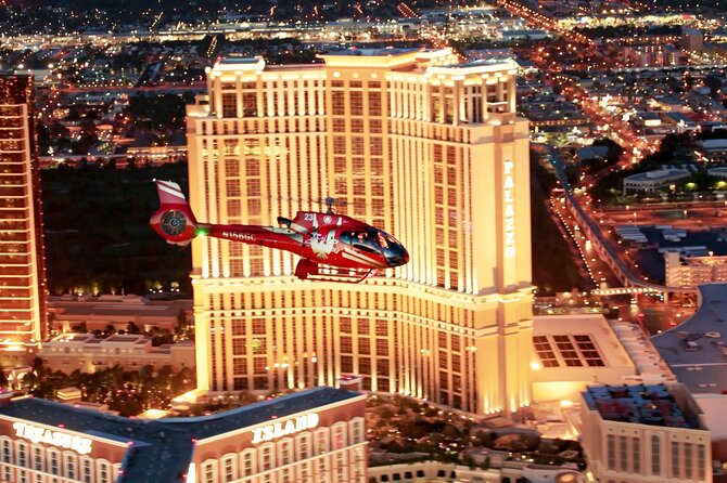 Las Vegas Strip Highlights by Helicopter at Night - Getting the Best Shots: Seat Choice, Glass Refraction, and Camera Tips