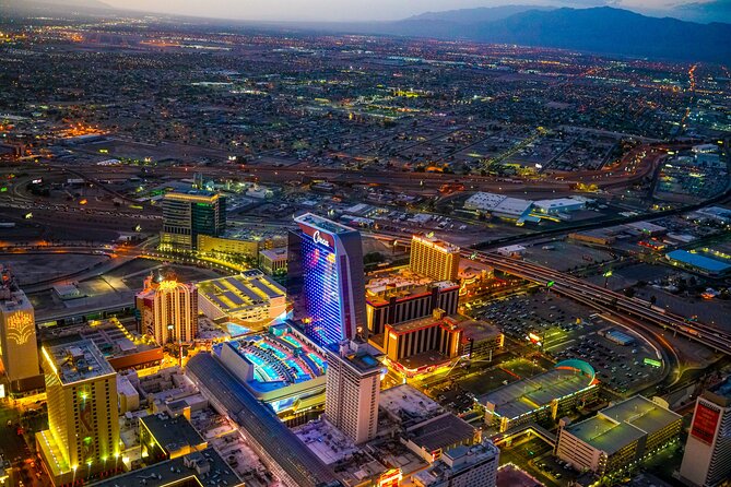 Las Vegas Strip Highlights by Helicopter at Night - Transport Options: Pickup Times vs Self-Drive Timing