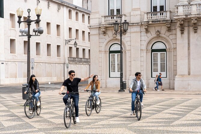 Lisbon 360 City Tour: Bike tour, Boat Trip and Helicopter Flight - Belém District Highlights: Torre de Belém and the Bridge View