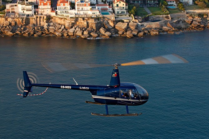 Lisbon: Helicopter Tour over Cascais & Cabo da Roca - From Algés heliport: the Tagus meets the Atlantic view