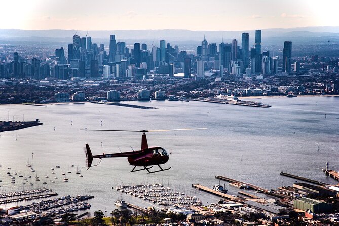 Melbourne City Scenic Helicopter Ride - Melbourne CBD from above: your first “wow” moment