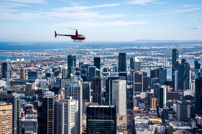 Melbourne City Scenic Helicopter Ride - Royal Botanic Gardens and the Shrine of Remembrance