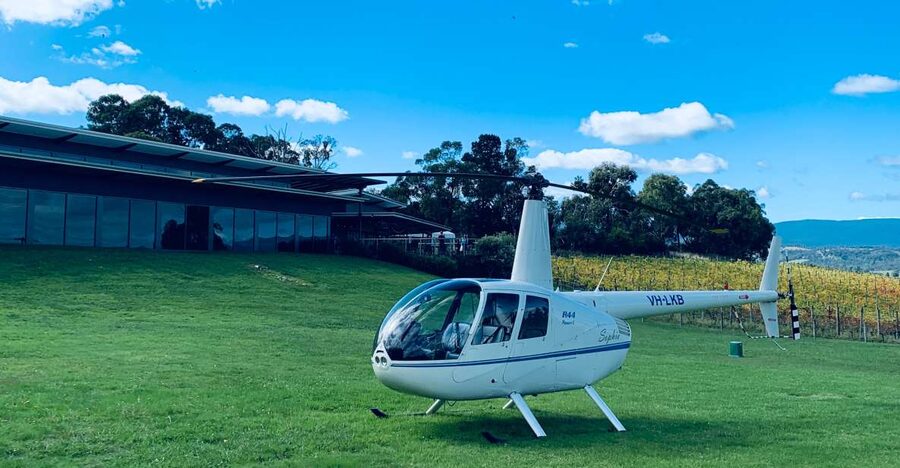 Melbourne: Private Yarra Valley Winery Lunch by Helicopter - The 25-Minute Helicopter Flight: Melbourne, Dandenongs, and Vineyard Patterns